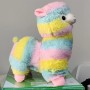 ΛΟΥΤΡΙΝΟ ALPACA/LAMA RAINBOW 30CM