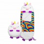 ΛΟΥΤΡΙΝΟ UNICORN ΛΕΥΚΟ/SLEEPING BAG 2 ΣΕ 1