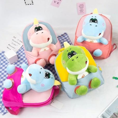 ΤΣΑΝΤΑ ΠΑΙΔΙΚΗ BACKPACK ΜΕ ΛΟΥΤΡΙΝΟ ΔΕΙΝΟΣΑΥΡΟ