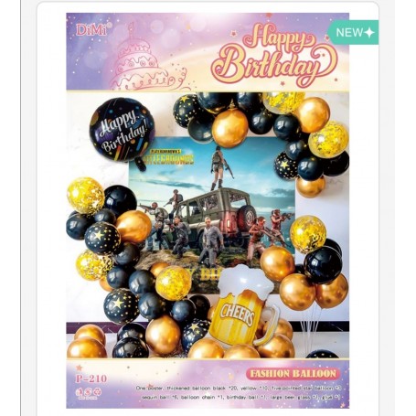 ΣΕΤ ΜΠΑΛΟΝΙΑ HAPPY BIRTHDAY PARTY