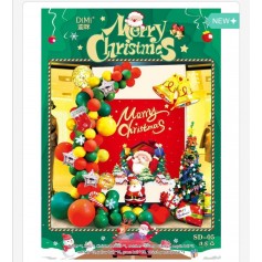 ΣΕΤ ΜΠΑΛΟΝΙΑ MERRY CHRISTMAS