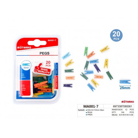 ΣΕΤ 20 ΤΜΧ ΜΑΝΤΑΛΑΚΙΑ ΓΙΑ ΧΕΙΡΟΤΕΧΝΙΕΣ ΧΡΩΜΑΤΙΣΤΑ 25mm