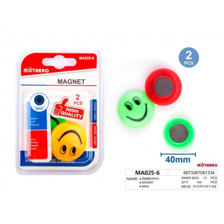 ΣΕΤ ΜΑΓΝΗΤΕΣ ΧΡΩΜΑΤΙΣΤΟΙ SMILE