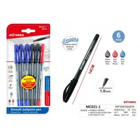 ΣΕΤ ΣΤΥΛΟ 6 ΤΜΧ 1.0mm