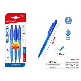 ΣΕΤ 3 ΤΜΧ ΣΤΥΛΟ 1.0mm