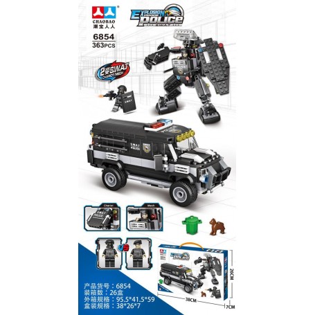 ΠΑΙΧΝΙΔΙ ΚΑΤΑΣΚΕΥΩΝ POLICE/ΑΣΤΥΝΟΜΙΑ 363pcs