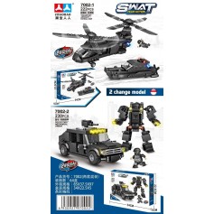 ΠΑΙΧΝΙΔΙ ΚΑΤΑΣΚΕΥΩΝ SWAT TEAM ACTION 222/230pcs