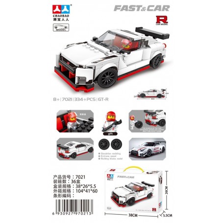 ΠΑΙΧΝΙΔΙ ΚΑΤΑΣΚΕΥΩΝ ΣΠΟΡ ΟΧΗΜΑ 334pcs