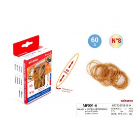 ΠΑΚΕΤΟ ΛΑΣΤΙΧΑΚΙΑ Νο8 /80mm