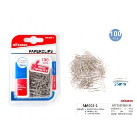 ΜΕΤΑΛΛΙΚΟΙ ΣΥΝΔΕΤΗΡΕΣ 100ΤΜΧ 25mm