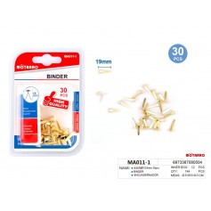 ΣΕΤ ΚΑΡΦΩΤΙΚΑ 30ΤΜΧ ΧΡΥΣΑ 19mm