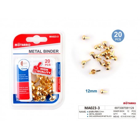 ΣΕΤ ΚΑΡΦΩΤΙΚΑ 20ΤΜΧ 12mm