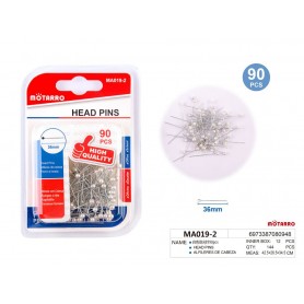 ΣΕΤ ΚΑΡΦΙΤΣΕΣ ΛΕΥΚΕΣ 90ΤΜΧ 36mm