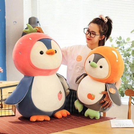 ΛΟΥΤΡΙΝΟΙ ΠΙΓΚΟΥΙΝΟΙ ΜΕ ΠΙΤΖΑΜΕΣ ΦΡΑΟΥΛΑ ΚΑΙ ΠΟΡΤΟΚΑΛΙ 35CM