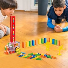ELECTRIC DOMINO TRAIN/ ΗΛΕΚΤΡΟΝΙΚΟ ΤΡΕΝΑΚΙ DOMINO