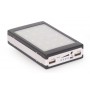 Ηλιακό power bank για κινητά, tablet και κάμερες με ενσωματωμένο φακό από 20 LED - 5V16800mAh