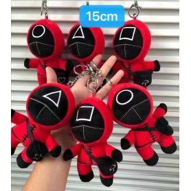 ΛΟΥΤΡΙΝΟ ΜΠΡΕΛΟΚ SQUID GAMES 15CM/ΤΟ ΠΑΙΧΝΙΔΙ ΤΟΥ ΚΑΛΑΜΑΡΙΟΥ