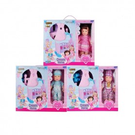 Κούκλα μωρό με κρεβατάκι