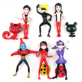 4 Φιγουρες σετ Ladybug