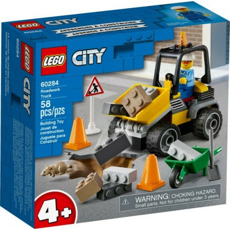 LEGO CITY ROADWORK TRUCK 60284