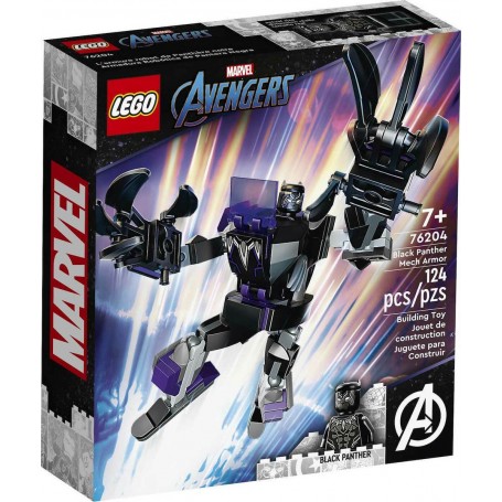 LEGO SUPER HEROES BLACK PANTHER MECH ARMOUR 76204