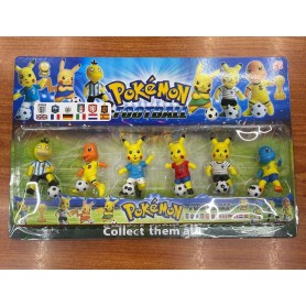 ΣΕΤ 6 ΦΙΓΟΥΡΕΣ PIKATCHU MUNDIAL 2022 QATAR