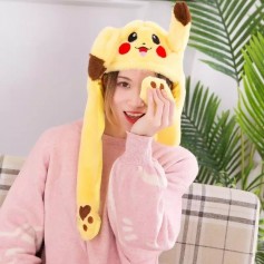 ΛΟΥΤΡΙΝΟ ΚΑΠΕΛΟ ΜΕ LED LIGHTS ΦΩΤΑΚΙΑ PIKATCHU (OEM)