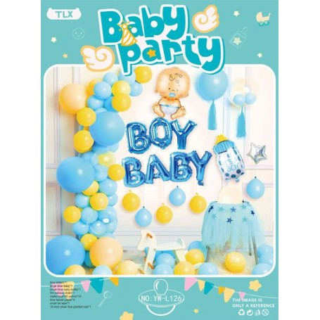 ΣΕΤ ΜΠΑΛΟΝΙΑ BABY BOY PARTY