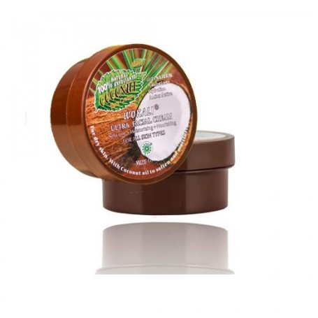 ΚΡΕΜΑ ΠΡΟΣΩΠΟΥ ΜΕ ΚΑΡΥΔΑ 100ml – COCONUT FACE CREAM