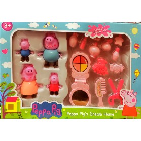 ΣΕΤ ΦΙΓΟΥΡΕΣ ΟΙΚΟΓΕΝΕΙΑ PEPPA ΜΕ ΜΑΚΙΓΙΑΖ (ΟΕΜ)