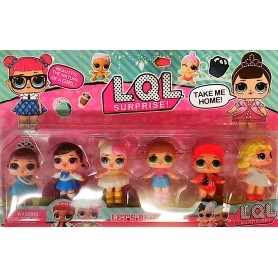 ΣΕΤ ΦΙΓΟΥΡΕΣ LOL 6 ΤΕΜΑΧΙΩΝ (ΟΕΜ)