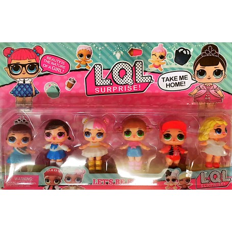 ΣΕΤ ΦΙΓΟΥΡΕΣ LOL 6 ΤΕΜΑΧΙΩΝ (ΟΕΜ)