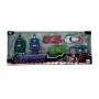 ΣΕΤ 2 ΦΙΓΟΥΡΕΣ AVENGERS + 4 SUPER CARS (OEM)