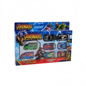 ΣΕΤ 8 ΤΜΧ SUPER CARS AVENGERS (OEM)