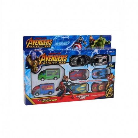 ΣΕΤ 8 ΤΜΧ SUPER CARS AVENGERS (OEM)