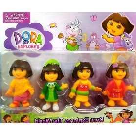 ΣΕΤ ΦΙΓΟΥΡΕΣ DORA Η ΕΞΕΡΕΥΝΗΤΡΙΑ 4 ΤΕΜΑΧΙΩΝ (ΟΕΜ)