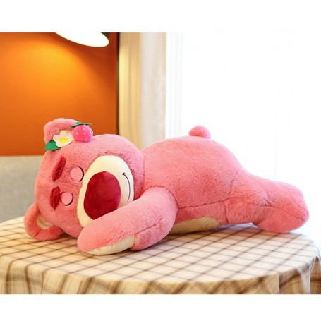 ΛΟΥΤΡΙΝΟΣ STRAWBERRY ΑΡΚΟΥΔΟΣ/BEAR LOTSO 40CM (OEM)