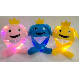 ΛΟΥΤΡΙΝΟ ΚΑΠΕΛΟ ΜΕ LED LIGHTS ΦΩΤΑΚΙΑ ROBLOX BLUE RAINBOW AND FRIENDS (OEM)