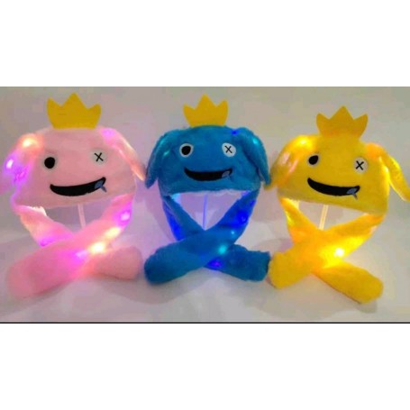 ΛΟΥΤΡΙΝΟ ΚΑΠΕΛΟ ΜΕ LED LIGHTS ΦΩΤΑΚΙΑ ROBLOX BLUE RAINBOW AND FRIENDS (OEM)