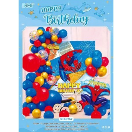 ΣΕΤ ΜΠΑΛΌΝΙΑ SPIDERMAN (OEM)