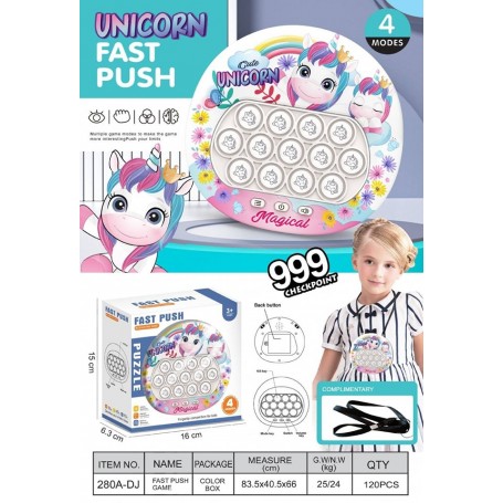 POP QUICK PUSH UNICORN