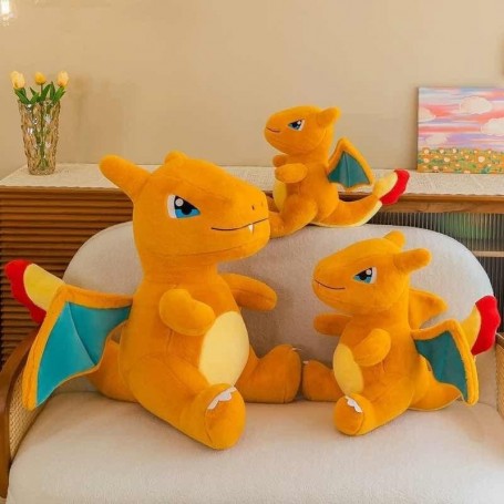 ΛΟΥΤΡΙΝΟΣ ΔΡΑΚΟΣ CHARIZARD 45CM (OEM)