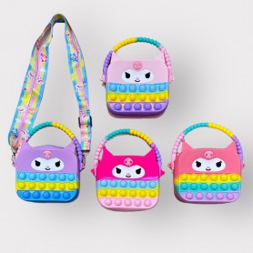 ΤΣΑΝΤΑΚΙ ΧΙΑΣΤΙ POPIT KUROMI (OEM)