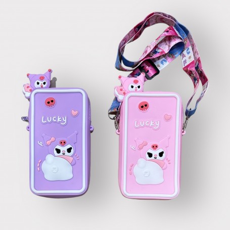 ΤΣΑΝΤΑΚΙ ΘΗΚΗ ΚΙΝΗΤΟΥ ΧΙΑΣΤΙ KUROMI (OEM)