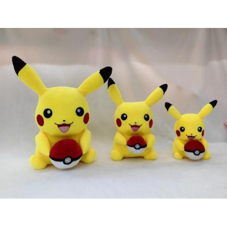 ΛΟΥΤΡΙΝΟΣ PIKACHU POKEBALL 30CM (OEM)