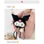 ΛΟΥΤΡΙΝΟ KUROMI ΚΑΙ ΤΣΑΝΤΑ ΠΛΑΤΗΣ BACKPACK- ΧΙΑΣΤΙ 3 ΣΕ 1 50CM (OEM)
