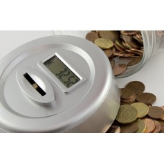 Κουμπαράς με καταμετρητή κερμάτων - Digital Money Box
