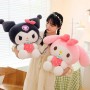 ΛΟΥΤΡΙΝΕΣ KUROMI ΚΑΙ MY MELODY ΜΕ ΦΡΑΟΥΛΙΤΣΑ 25CM