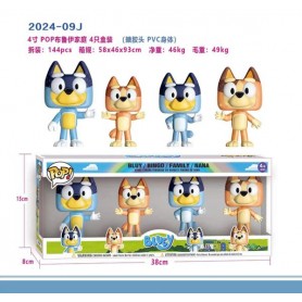 ΣΕΤ ΦΙΓΟΥΡΕΣ POP BLUEY (OEM) 4 ΤΕΜΑΧΙΩΝ