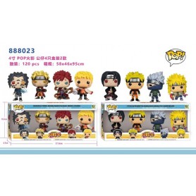 ΣΕΤ ΦΙΓΟΥΡΕΣ POP NARUTO (ΟΕΜ) 4 ΤΕΜΑΧΙΩΝ